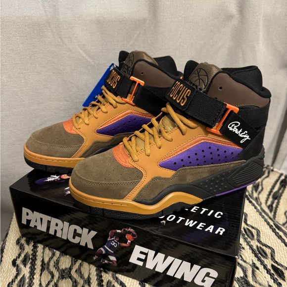 Orange Tenis Patrick Ewing Focus Ewing Tenis Men's Patrick Ewing